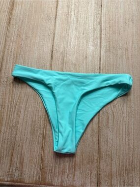 SHEIN Aqua Bikini Bottom - Turquoise Blue
